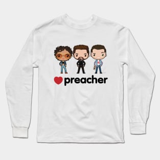 Love Preacher - Tulip, Jess & Cas Long Sleeve T-Shirt